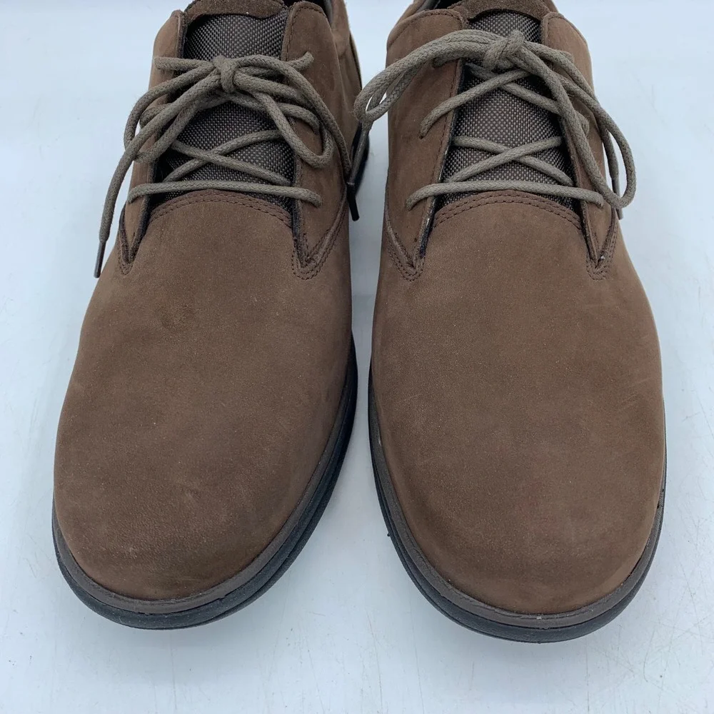 Timberland Mens A14B1 Gore-Tex Waterproof SensorFlex Brown Leather Oxfords 10.5